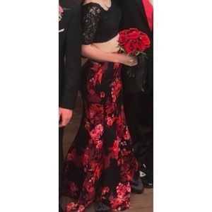 Two Piece Prom Dress